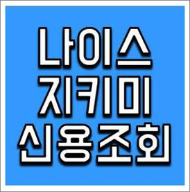 나이스지키미 신용등급 조회
