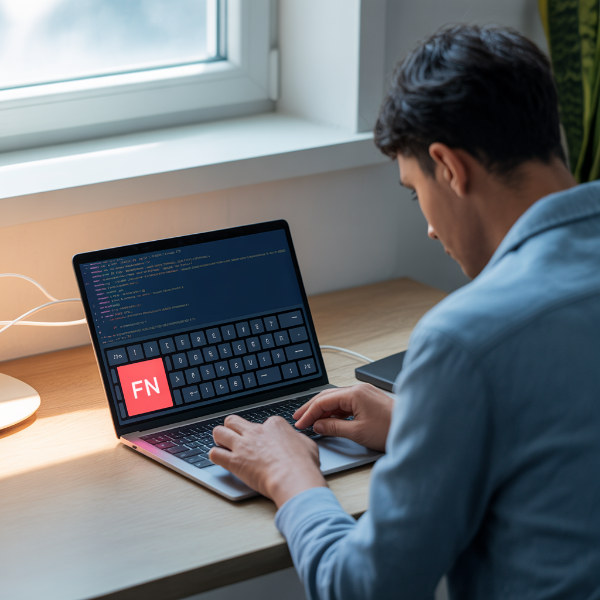 노트북 Fn 키 작동 오류 이미지