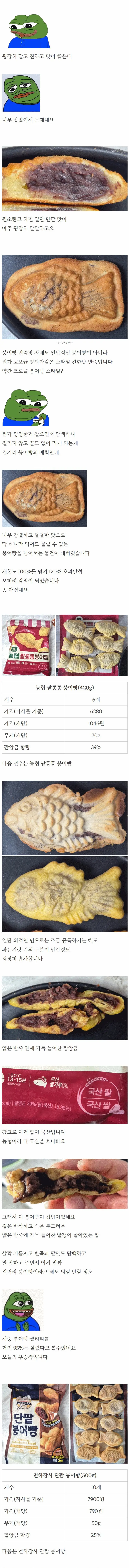 마트 붕어빵 비교3