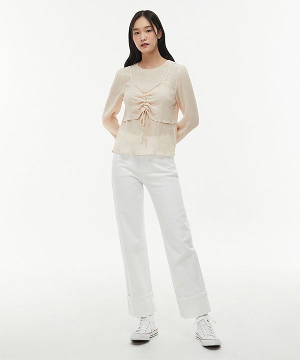 수지맞은 우리 50회 함은정 블라우스