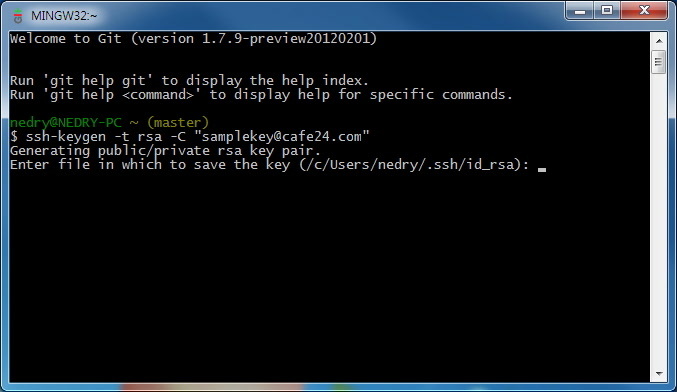 카페24 노드호스팅 nodejs public key 설정 방법 - Windows에서 git 및 node.js 모듈 설치하기. public key 생성하기 카페24 노드호스팅 public key 설정 방법 카페24 노드호스팅 nodejs public key 설정 방법 - Windows에서 git 및 node.js 모듈 설치하기. public key 생성하기 카페24 노드호스팅 public key 설정 방법