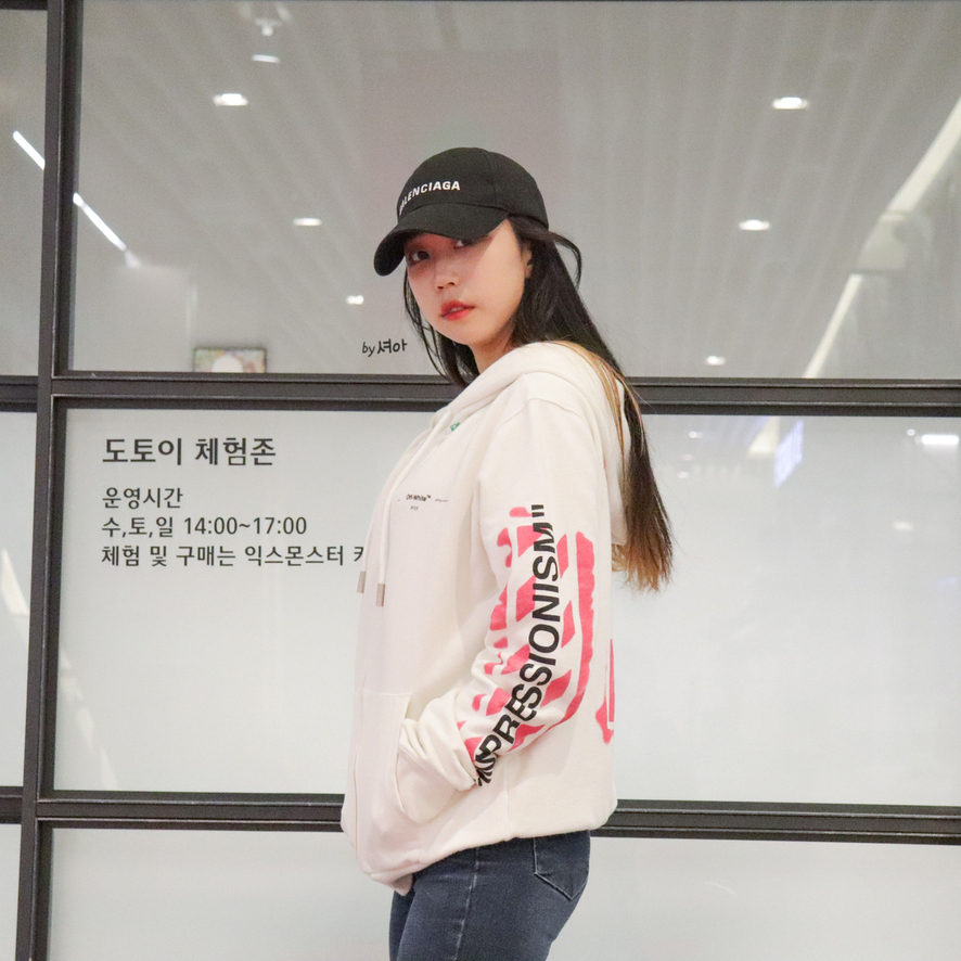 후드집업 2019ss 신상 리뷰 OF FW HITE 오프화이트 13