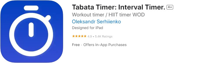 Tabata Timer: Interval Timer