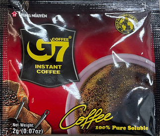 g7 블랙커피 수출용