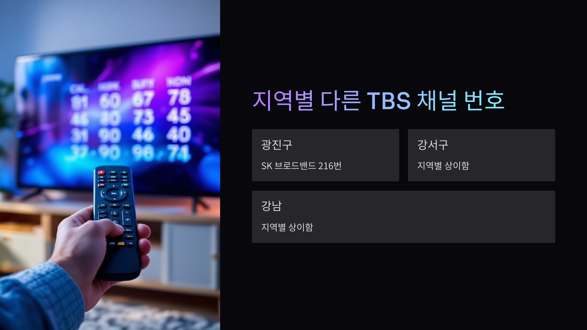 TBS-채널-번호