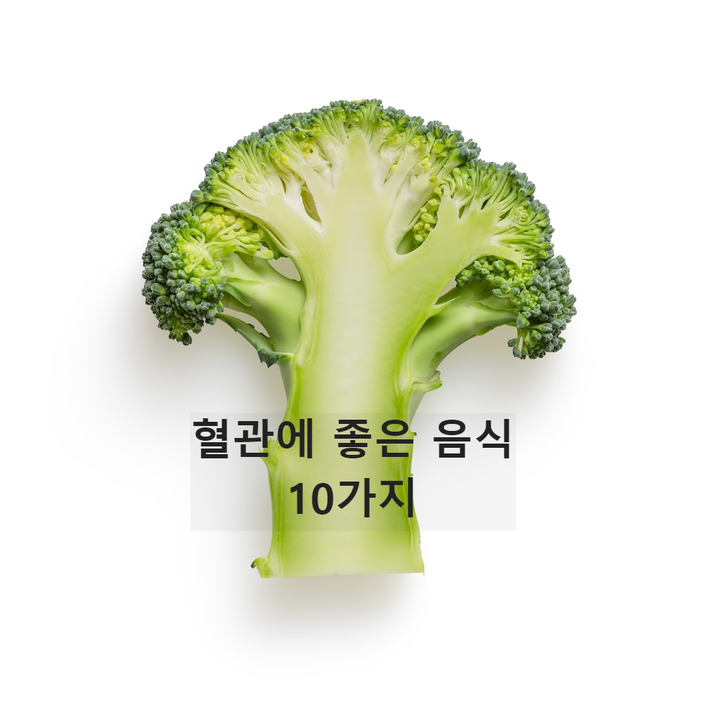 혈관에 좋은 음식 10가지