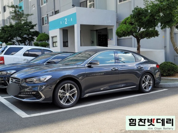  창원 남양동 동성 아파트 그랜져 IG 자동차 출장 배터리 교환 창원밧데리 전문점 힘찬배터리 창원 마산 진해 배터리