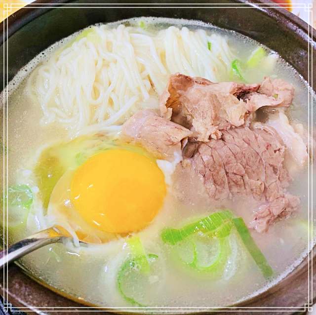 토요일은 밥이좋아 토밥좋아 인천 신포시장 스지탕&#44; 날달걀 토핑 설렁탕 맛집