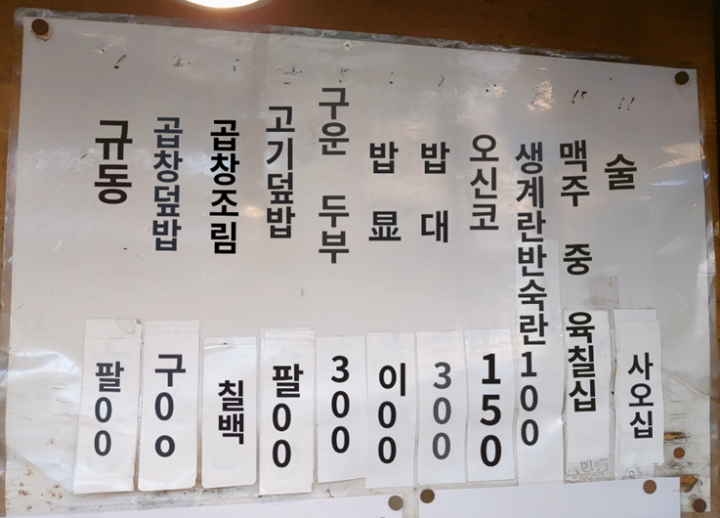 츠키치시장 호르몬동 맛집&amp;#44; 니코미 키츠네야 방문후기 