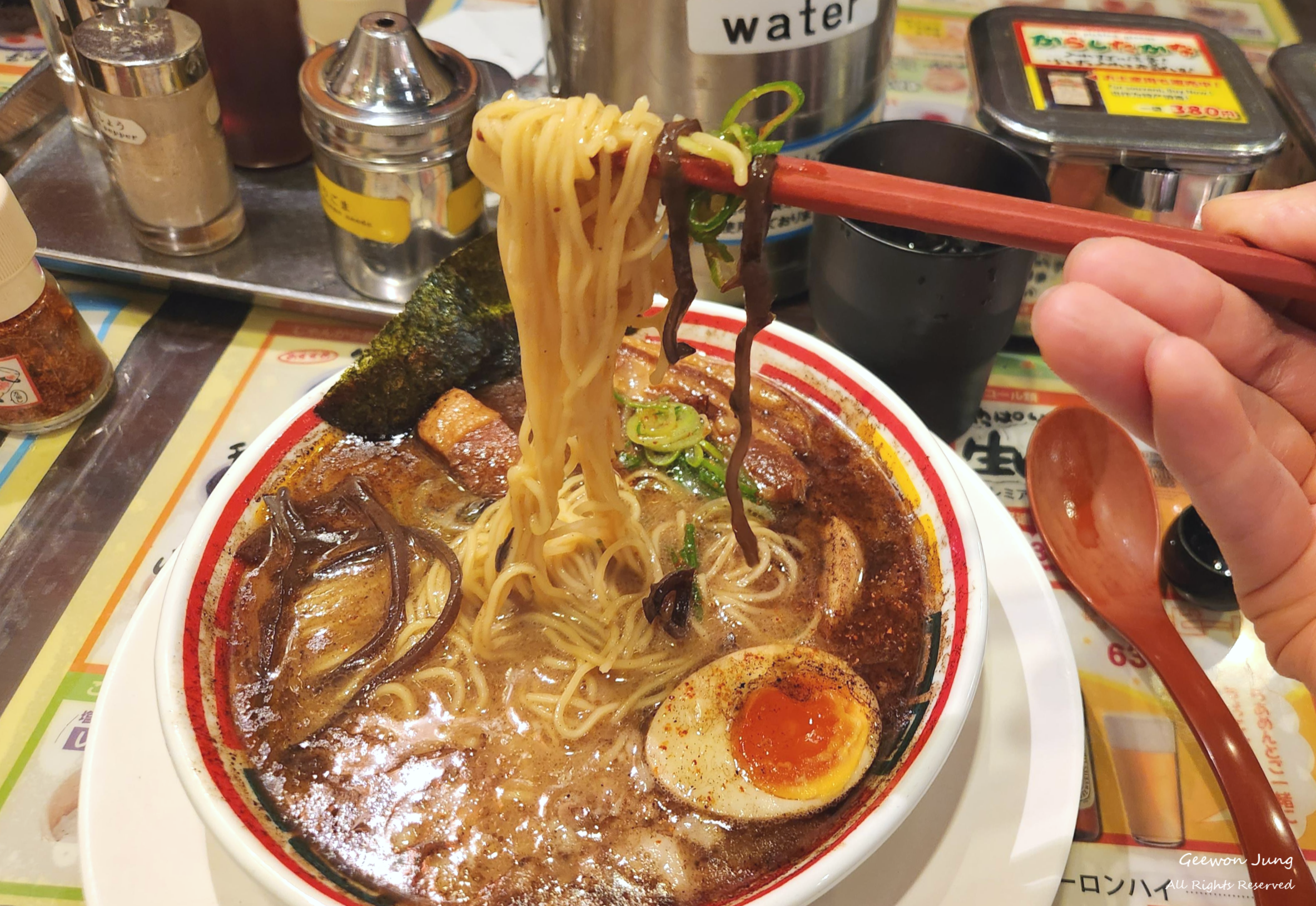 도쿄 큐슈 장가라 라멘 맛