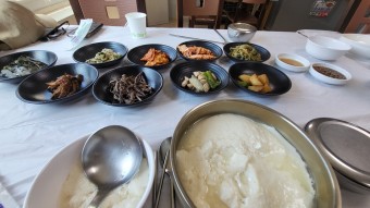 두부젓국 두부수육 두부삼합