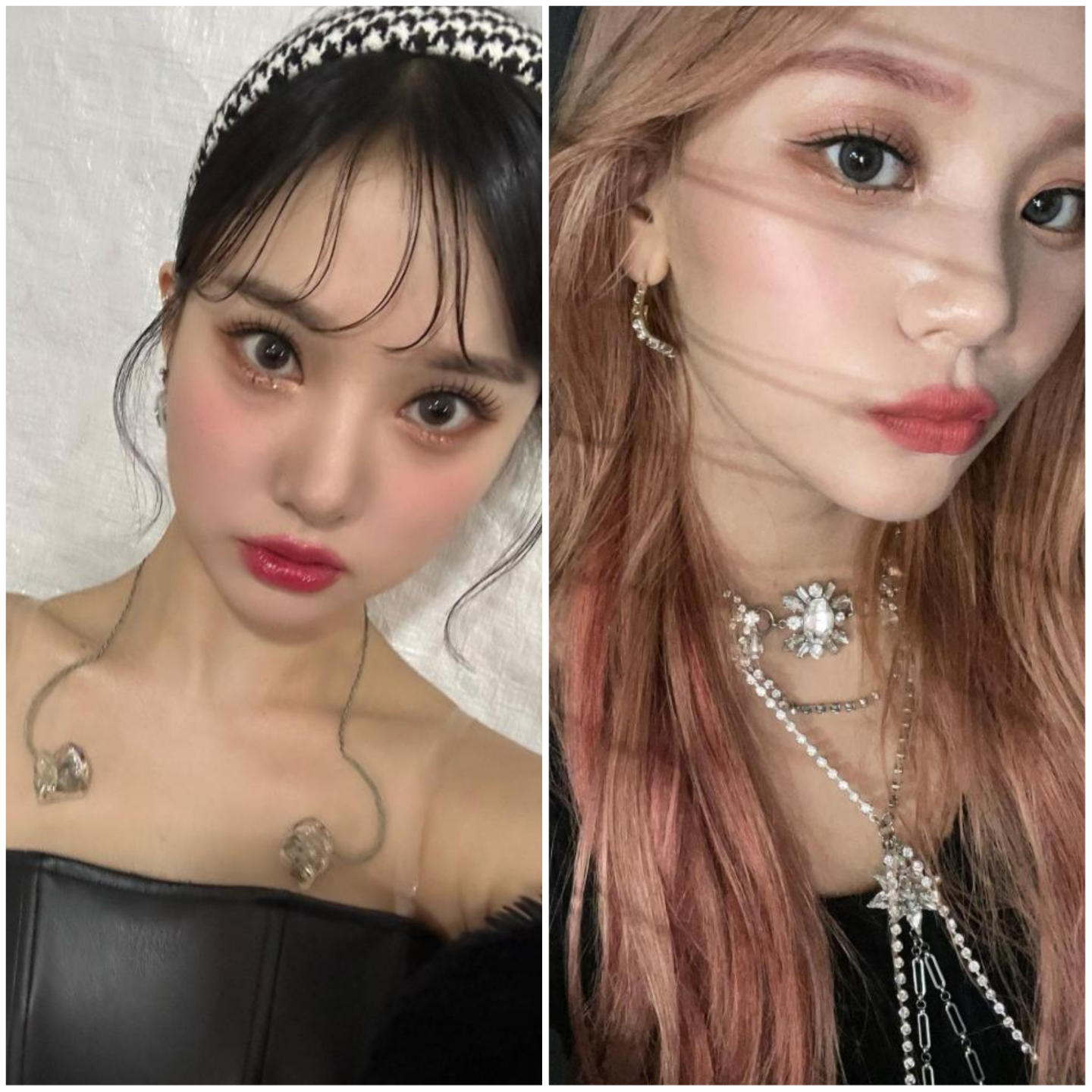  비비지 VIVIZ 은하, 엄지 인스타그램 셀카 사진