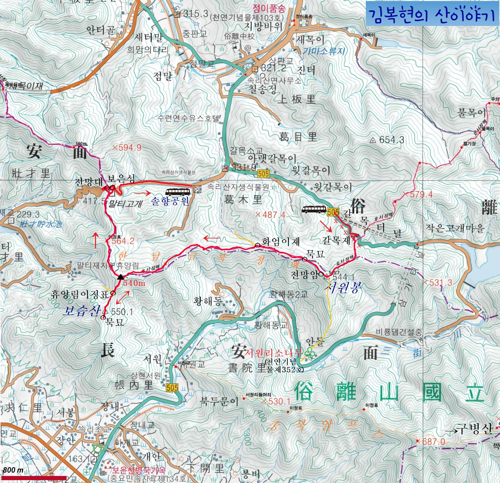 솔향공원 스카이바이크 시설 이미지