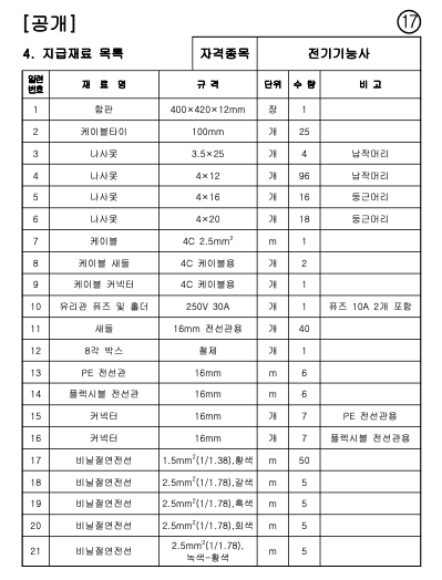 전기기능사 필기