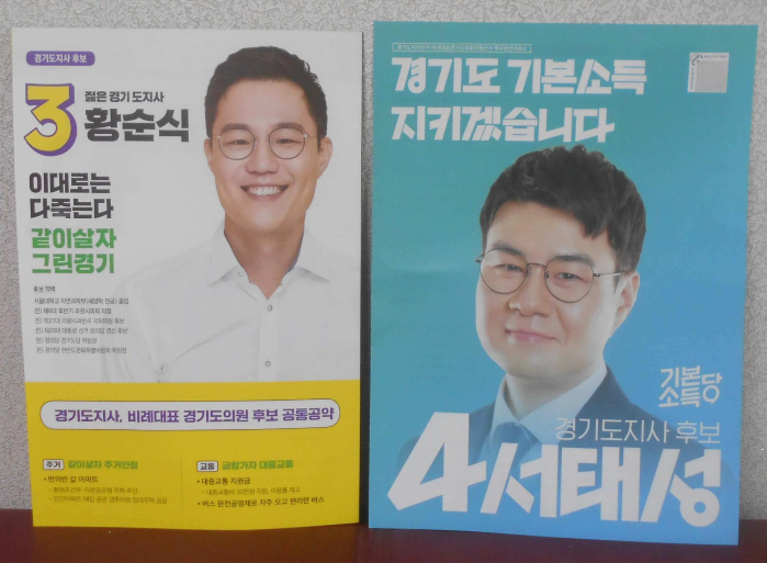 경기도지사 후보 황순식 서태성