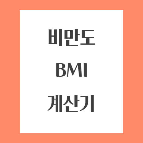 비만도 BMI 계산기