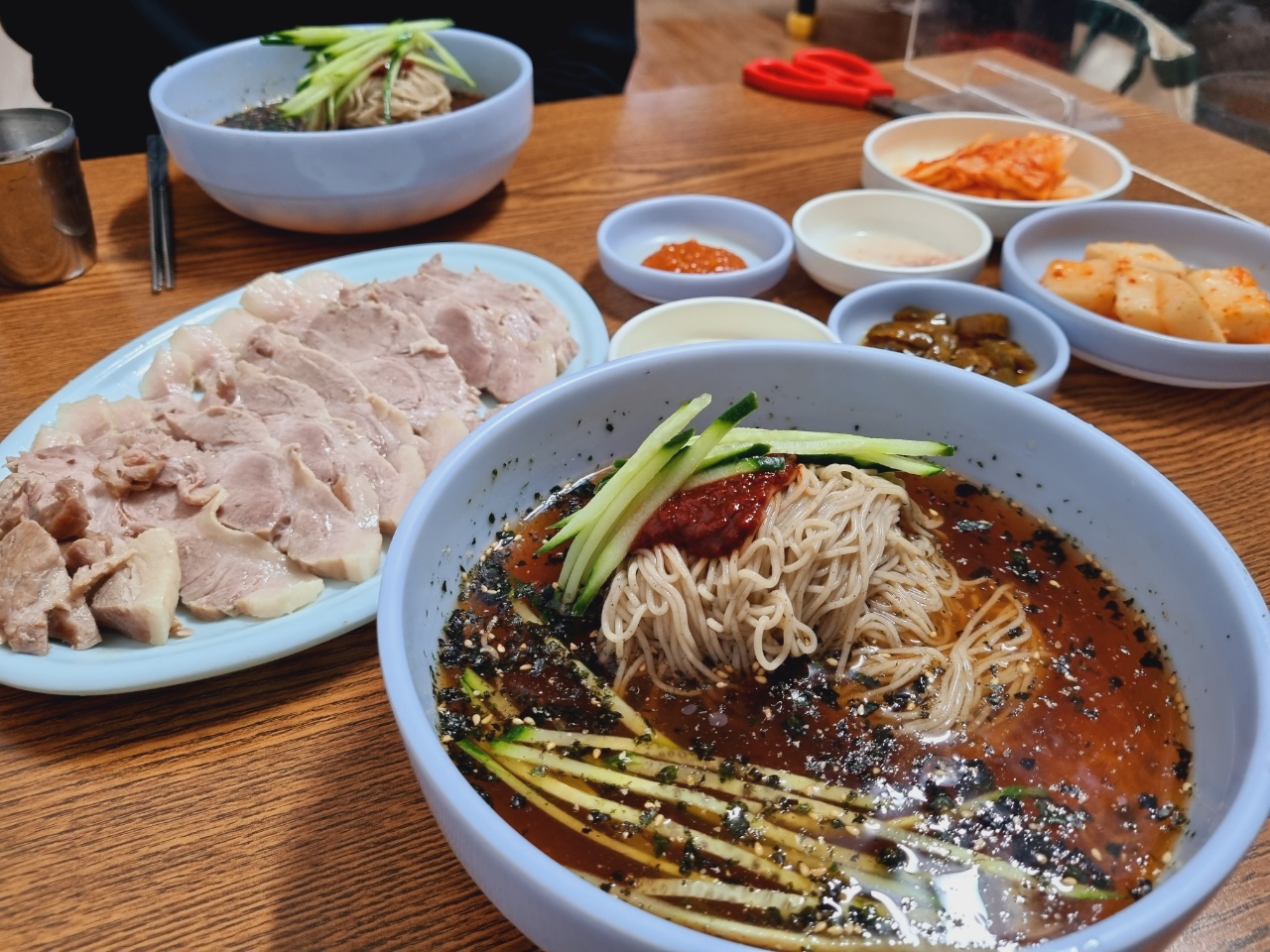  인생막국수집 발견, 부여 현지인과 관광객들이 모두 인정하는 장원막국수