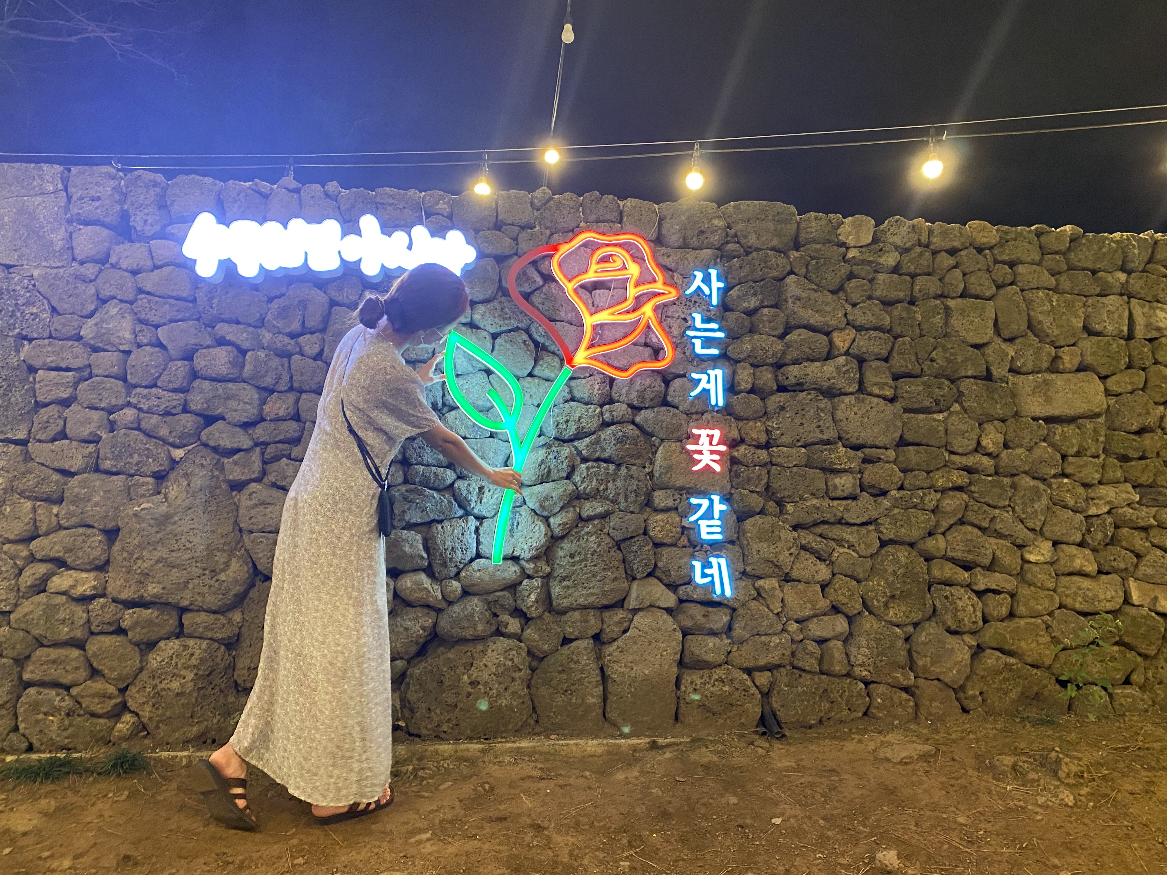  한라수목원 산책, 야시장, 본초족욕 후기