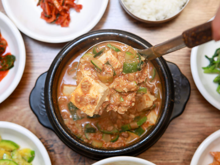생 청국장