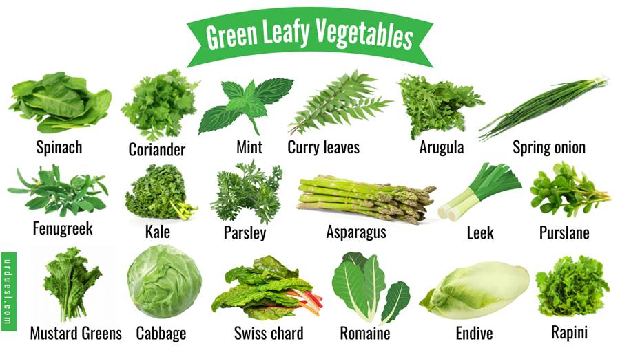 Green, leafy vegetables
당뇨에 좋은 음식 : 푸른 잎줄기 채소