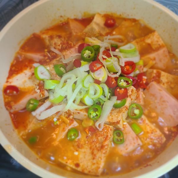  백종원 스팸두부조림 냉파요리로 제격인 스팸두부짜글이