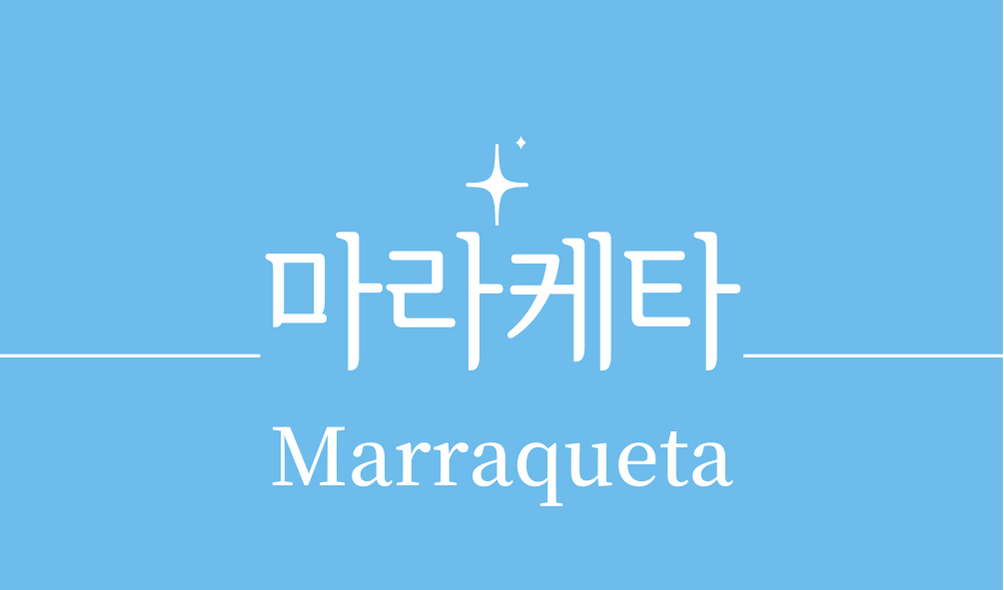 &#39;마라케타(Marraqueta)&#39;