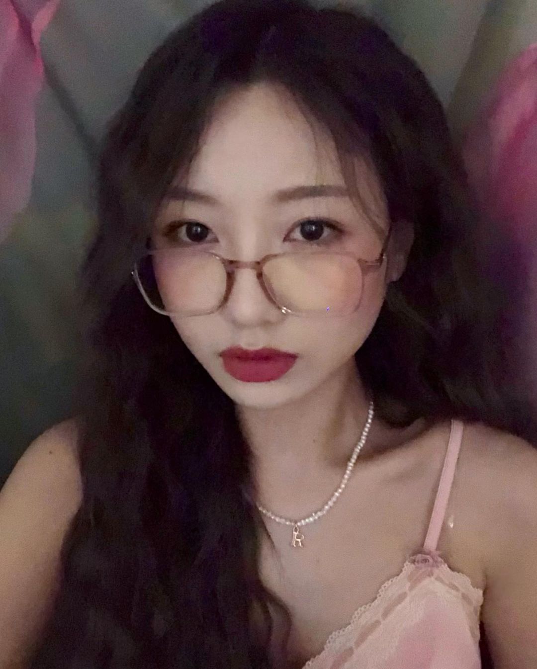  러블리즈 류수정 원피스드레스 인스타그램 셀카 사진 2107