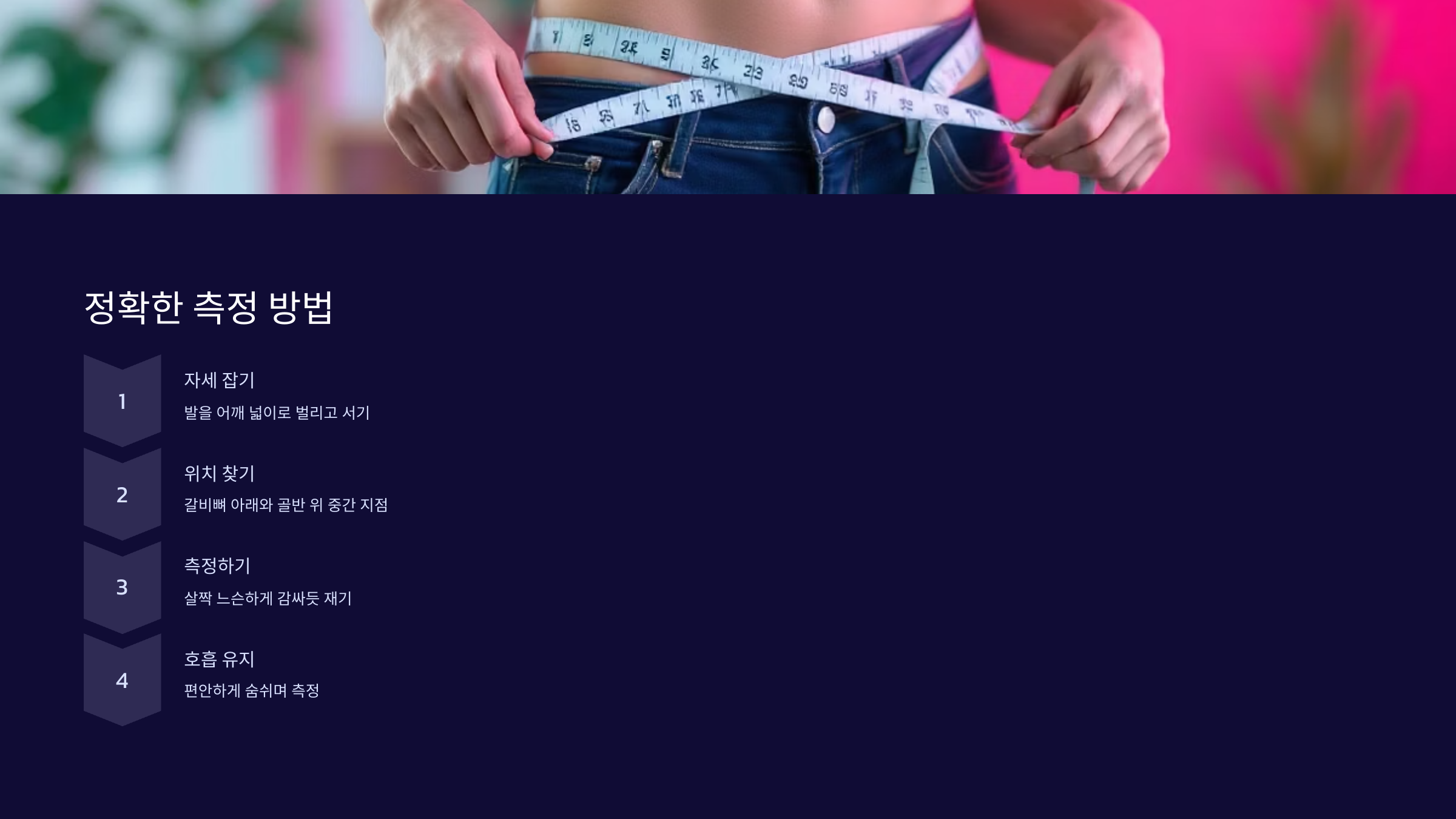 측정방법