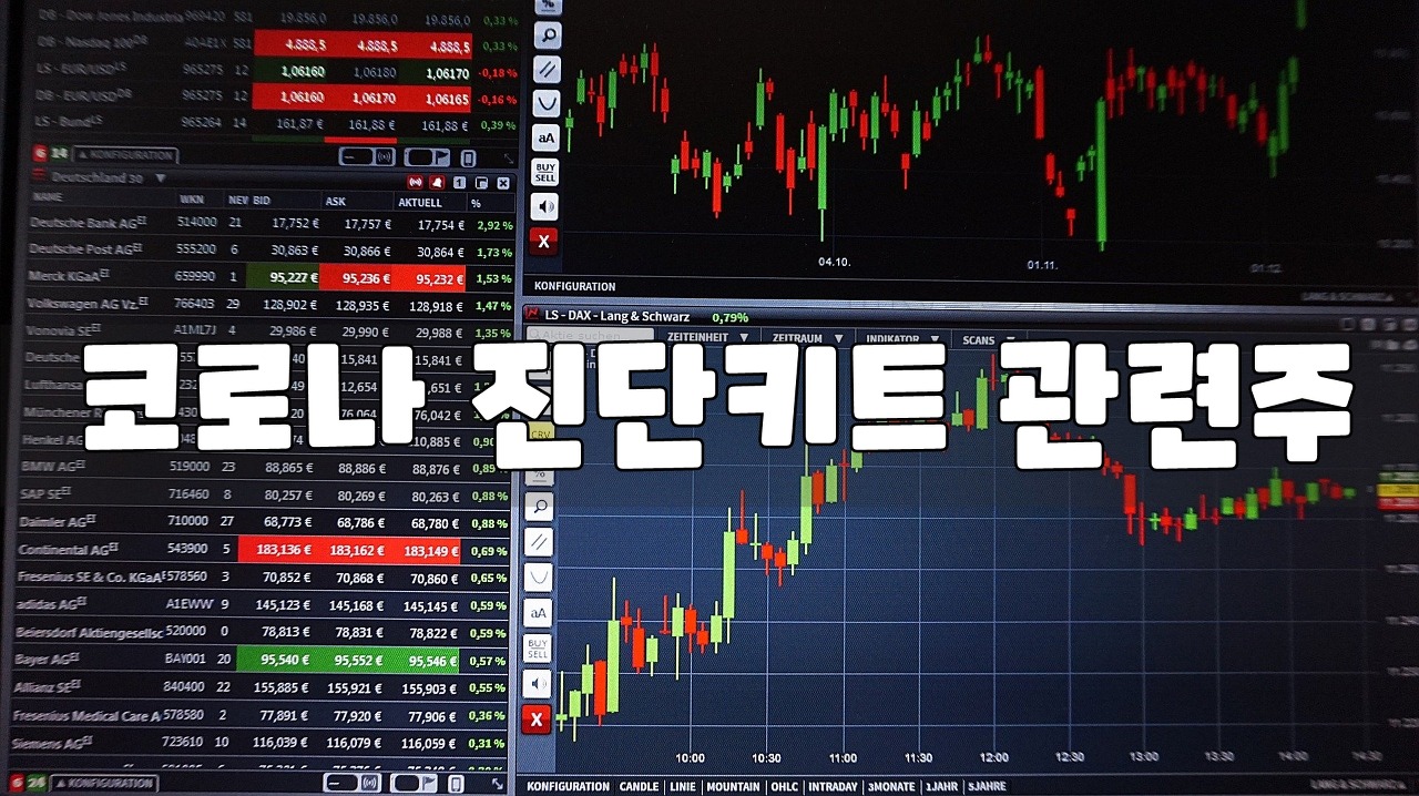  코로나 진단키드 관련주