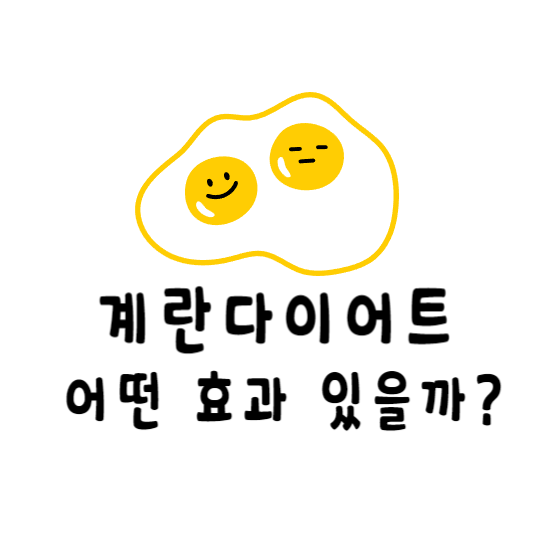  계란다이어트 어떤 효과가 있을까?