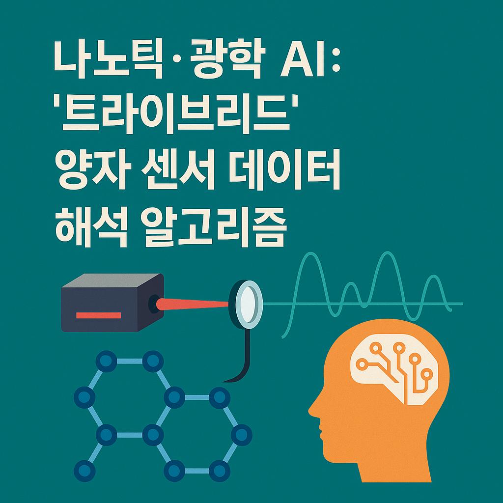 나노텍·광학·AI가 만난 ‘트라이브리드’ 양자 센서