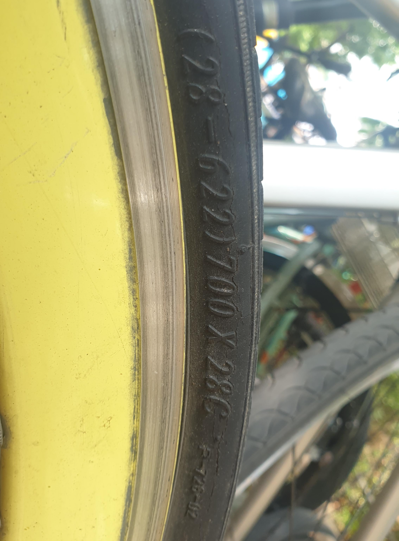 로드 자전거 타이어 튜브 규격 (사이즈 확인)