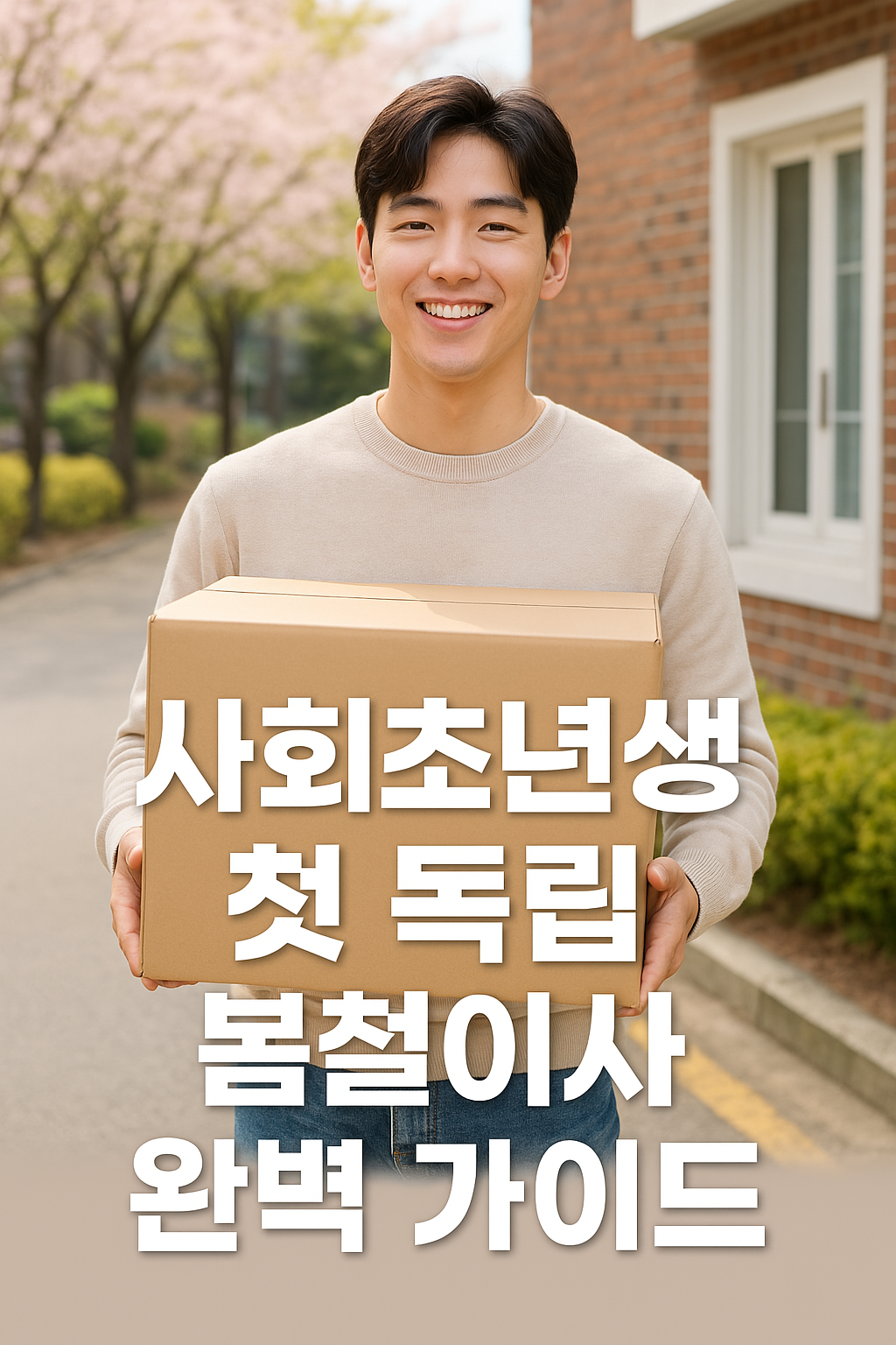 봄철 이사 완벽 가이드! 사회 초년생 첫 독립 꿀팁 총 정리