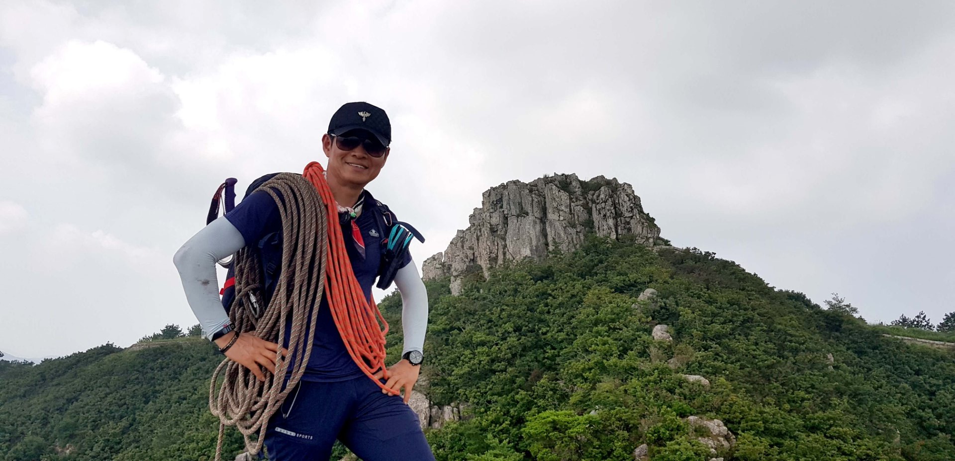 부산 금정산 무명릿지