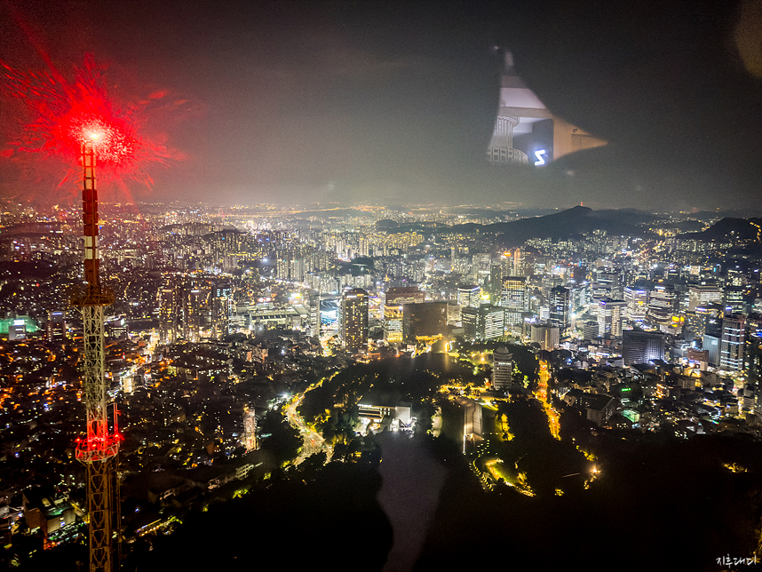 N서울타워 전망대 야경