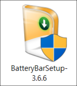 batterybar 설치 프로그램