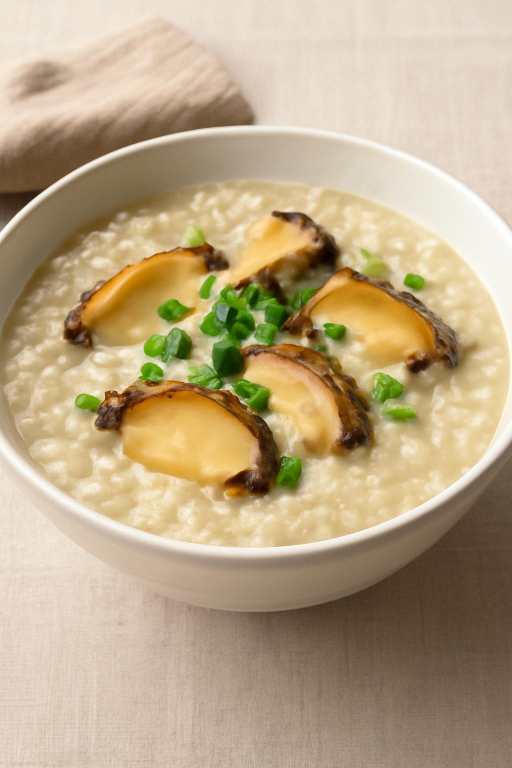 압력솥 전복죽
