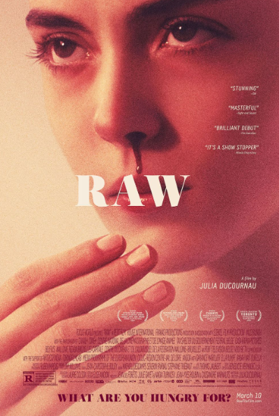  영화 "로우(Raw)" 리뷰 : 인간 본성의 충격적 탐구