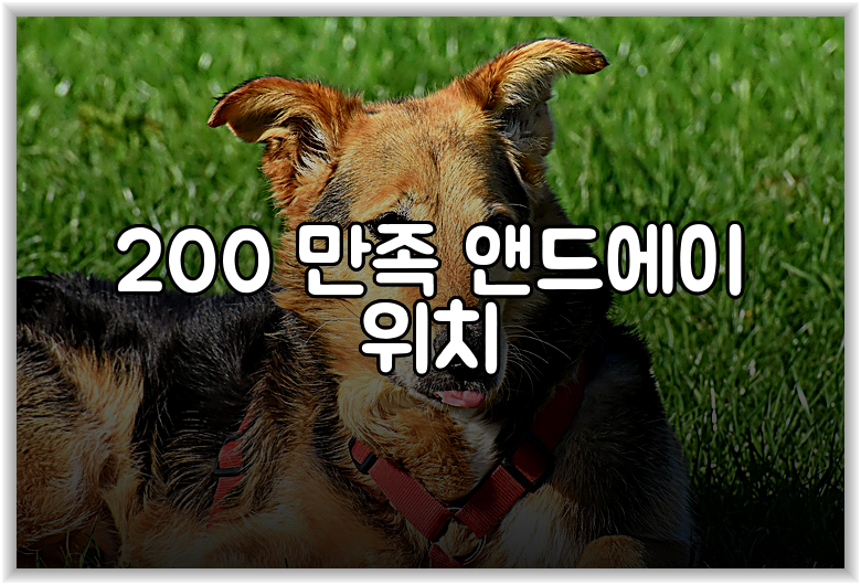 200 만족 앤드에이 위치