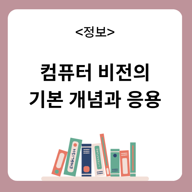 컴퓨터 비전의 기본 개념