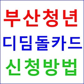 부산 청년 디딤돌 카드 온라인 신청 방법 및 자격 확인하기