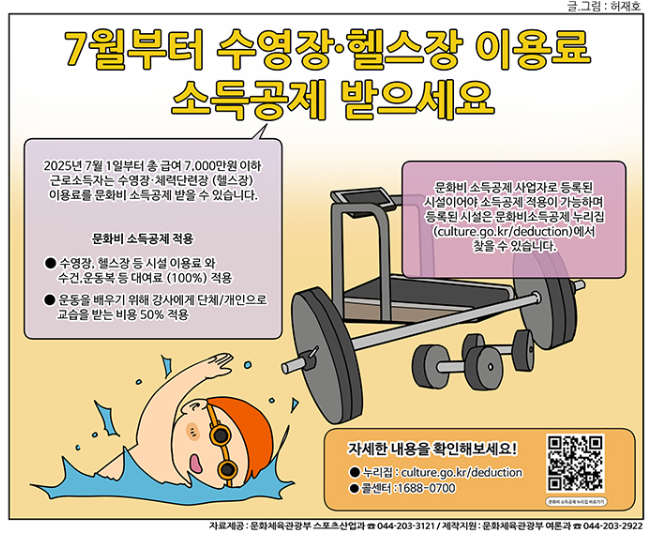 수영장헬스장소득공제