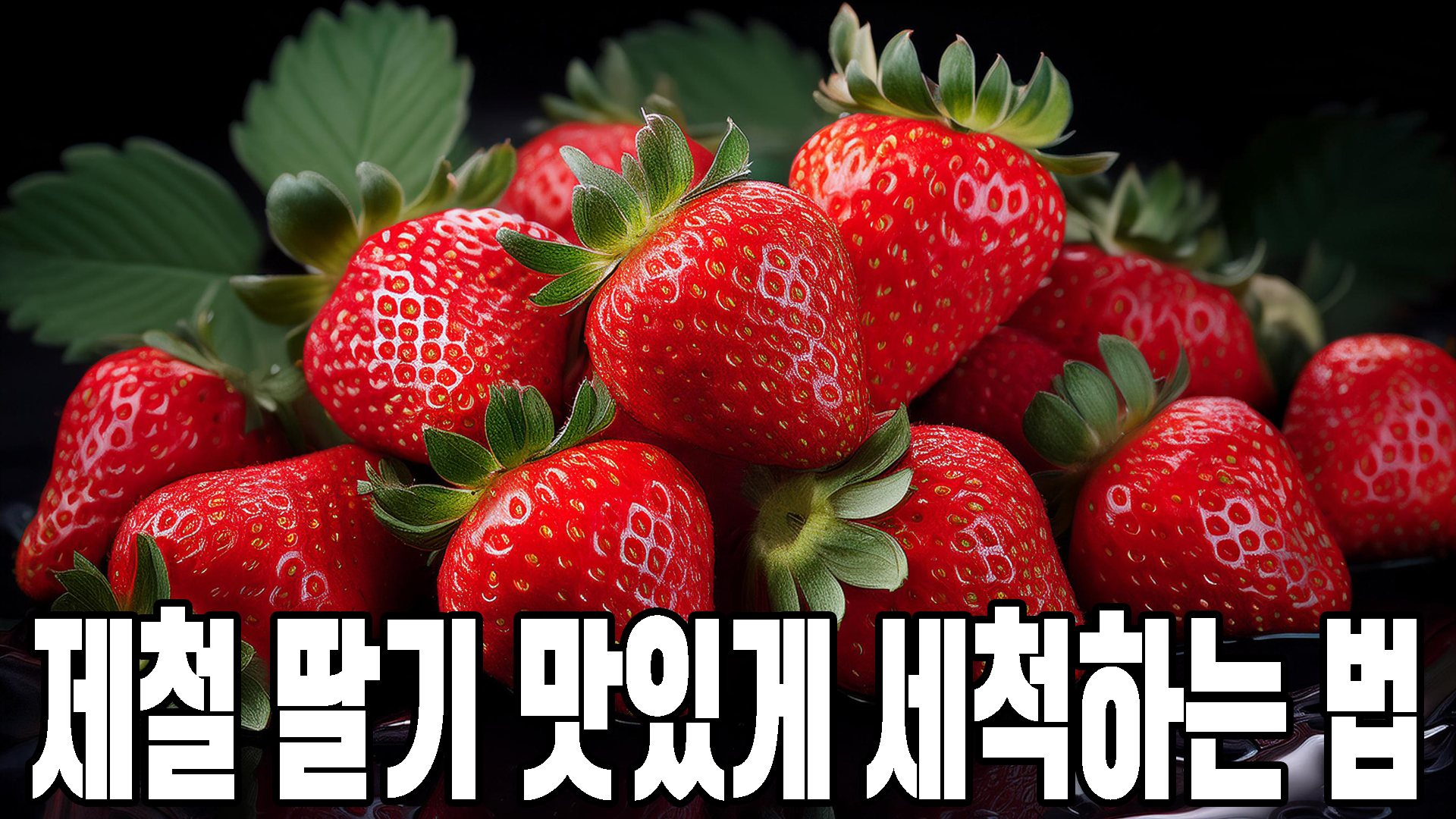 제철 딸기