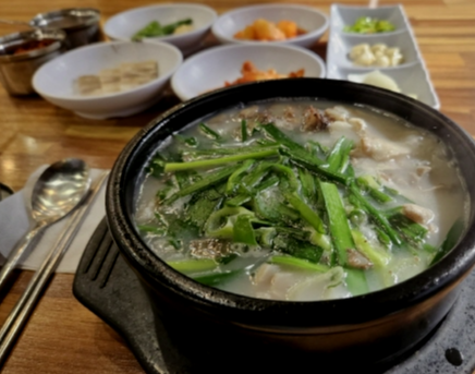 영종하늘도시-명일순대국-순대국메뉴