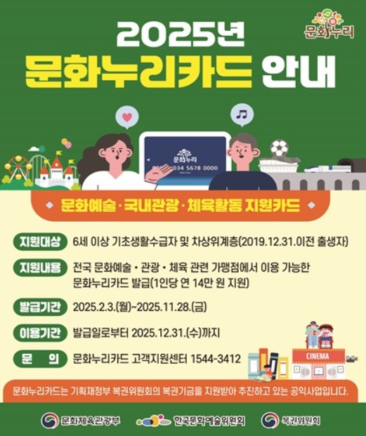문화누리카드 신청 사진