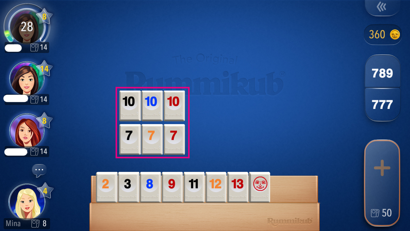 [Rummikub] 모바일게임 루미큐브 + 규칙공략