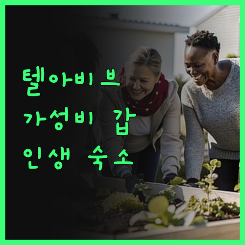 텔아비브 '디 오 포드 호텔' 찐후기