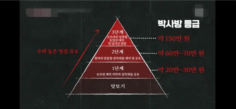 박사방 등급도