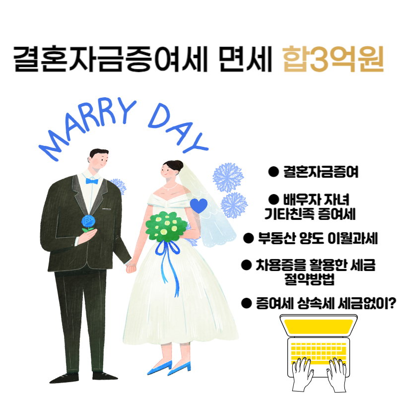  결혼자금증여세 세법 개정안 및 내년 양도차액익 이월과세 5년에서 10년으로.. 알아보기