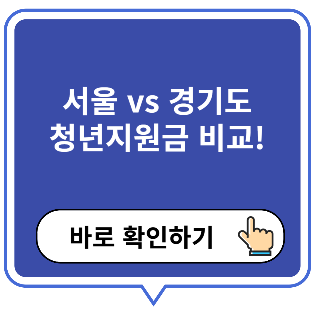청년지원금 비교
